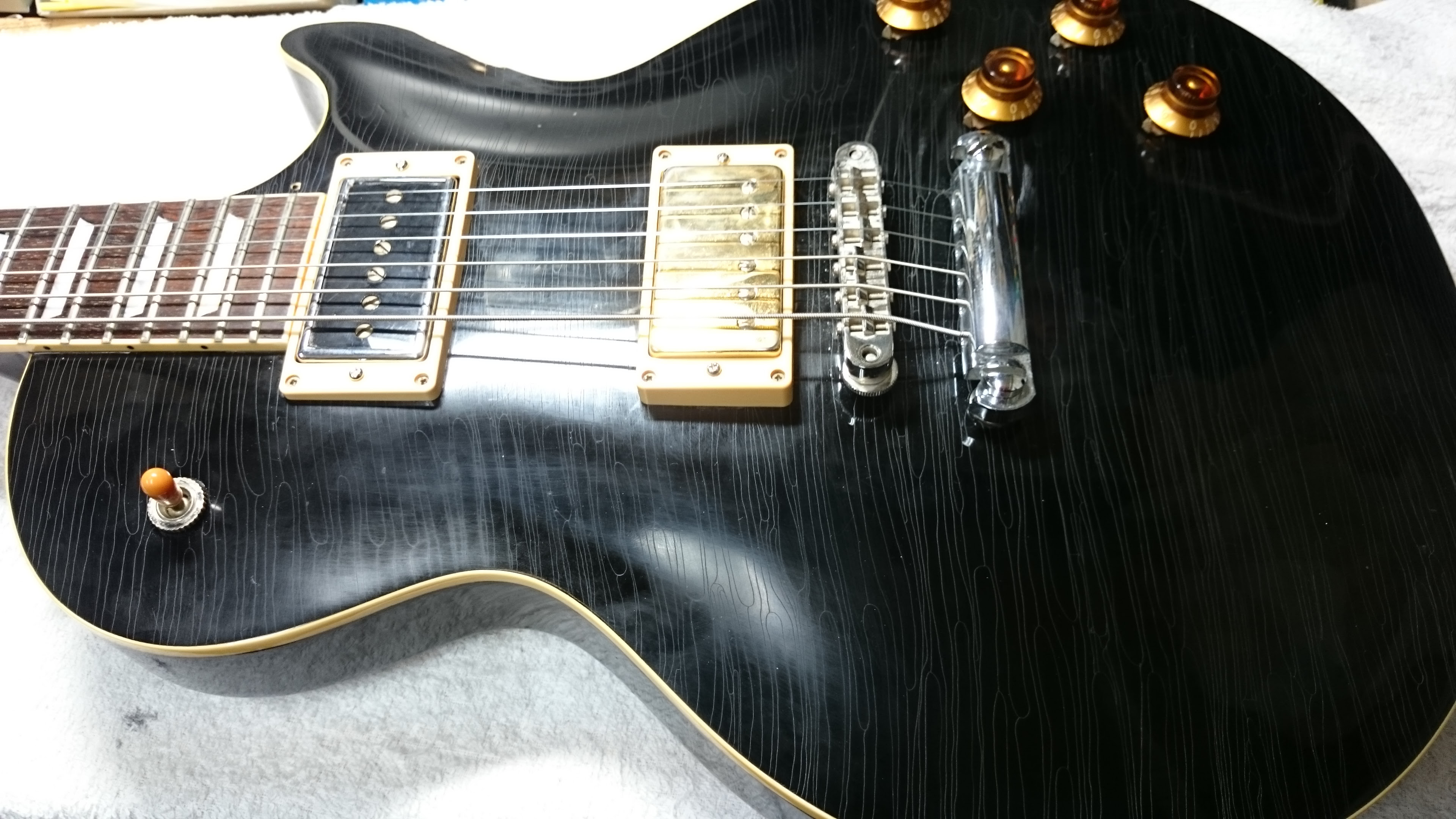 Tokai レスポール ナット交換 Pu交換 当日仕上げ ギターリペア工房dns Draw A New Sound