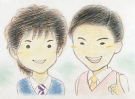 オードリー似顔絵 No1741 イラスト 似顔絵 ふぉれすと