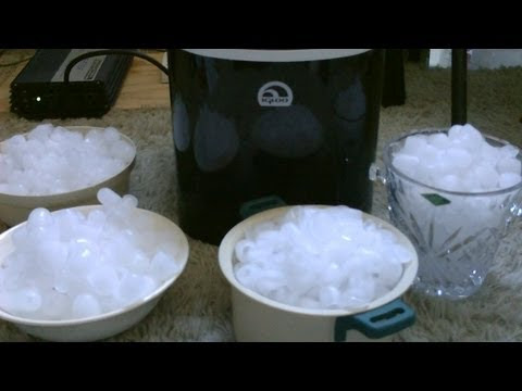 DIY Solar Ice Maker - solar powered 'off grid' ice maker - easy to set 