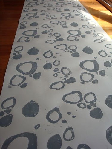 in pale grey