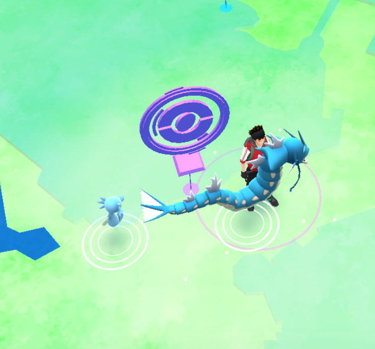 ディズニーランドのポケモンgo 本日は キャラドスとオムスターです Disney ポケモンgo