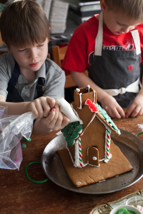 Holiday baking with kids and a gingerbread house recap ...