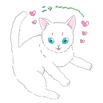 デフォルメ猫イラスト ファンタジー設定ラクガキ倉庫