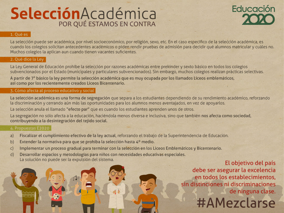 ¿Es buena la selección académica en educación?