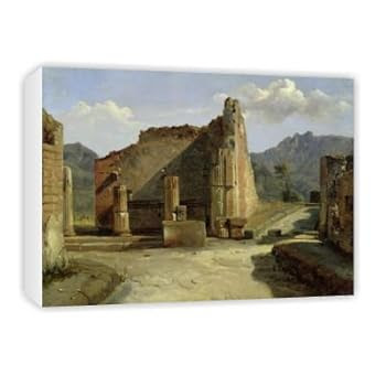 Art247 - The Forum of Pompeii (oil on canvas) by.. - Toile - 30 x 45 cm Art247 - The Forum of Pompeii (oil on canvas) by.. - Toile - 30 x 45 cm