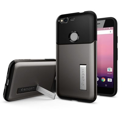 Google Pixel Spigen SGP Slim Armor Case - Gunmetal F14CS20900