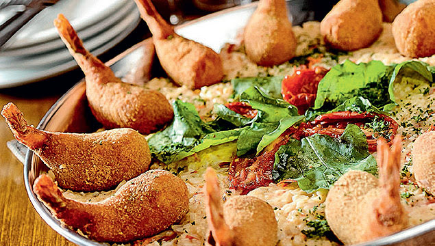 Camarão de Taíba, do Coco Bambu, serve até quatro pessoas 