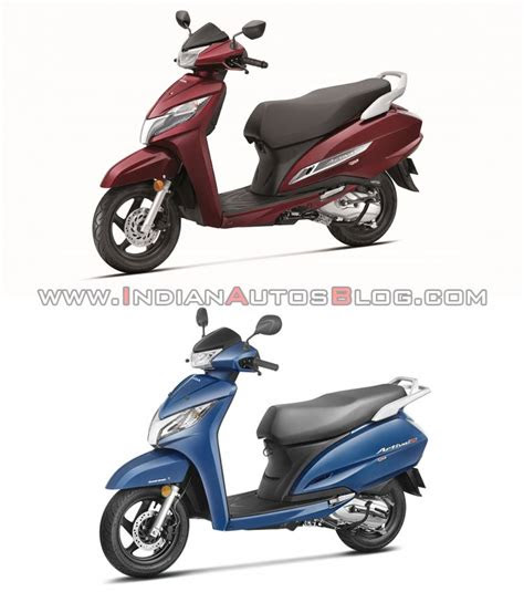 bs vi honda activa   bs iv honda activa