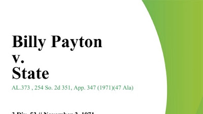 [DOWNLOAD] "Billy Payton v. State" by Court of Criminal Appeals of Alabama " eBook PDF Kindle ePub Free