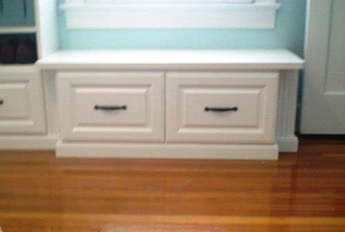 Closet shoe bench under window - - - other metro - by Alpha ...