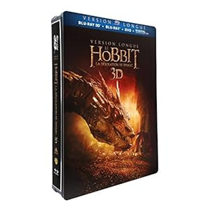 Le Hobbit : la désolation de Smaug - version longue -  Blu-ray 3D + Blu-ray + DVD +