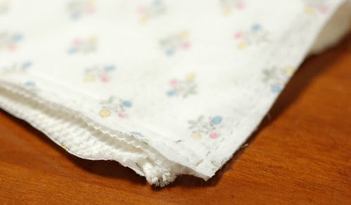 How to make a square bib 5