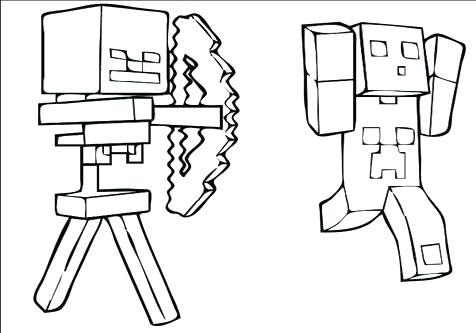 Minecraft Coloring Pages Creeper Face at GetColorings.com ...
