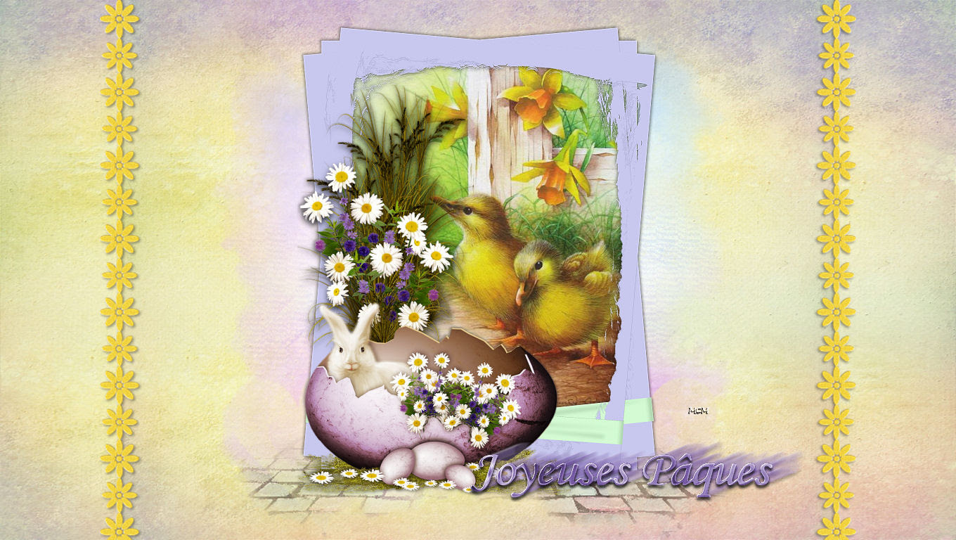 Fond Dcran Joyeuses Pques 2017 MCreations