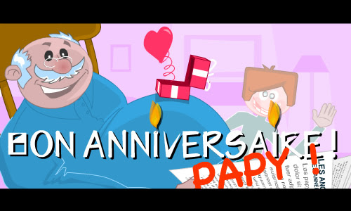 Carte Bon anniversaire Papy Gar on CyberCartes com Carte Bon anniversaire Papy Gar on CyberCartes com