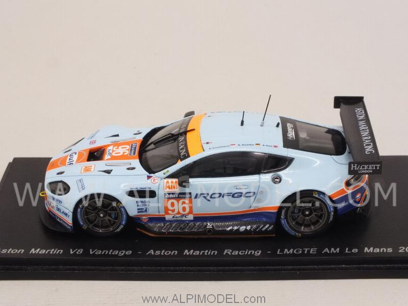 sparkmodel Aston Martin V8 Vantage 96 Le Mans 2015 Goethe  Hall  Castellacci 1/43 scale model