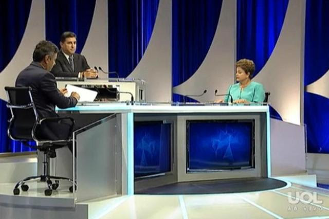 AO VIVO: Aécio e Dilma fazem segundo debate da reta final das eleições