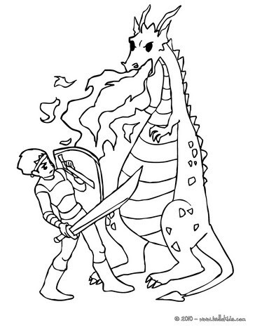 Dragon Coloring Pages on Dragon Coloring Page Knight On His Dragon Coloring Page Dragon Flight
