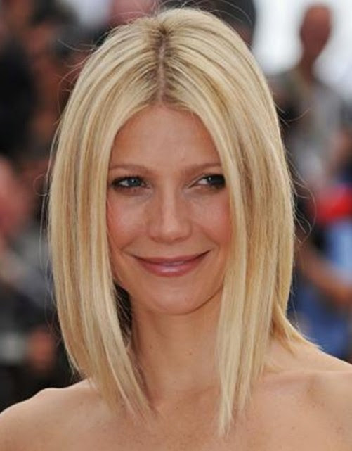 Long bob hair style for straight hair
