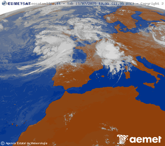Satelite Infrarrojo Europa