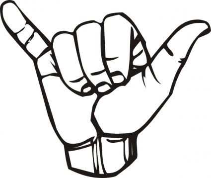 Hand Outline Template Printable Free Clipart Images Clipart Best Clipart Best