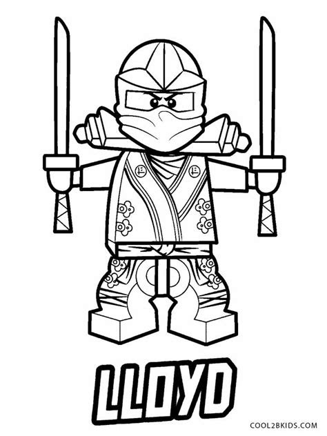 printable ninjago coloring pages  kids