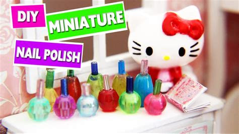 minute crafts diy miniature nail polish