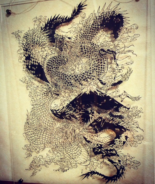 切り絵の魅力を伝えたい 人生初の個展開催 Campfire キャンプファイヤー