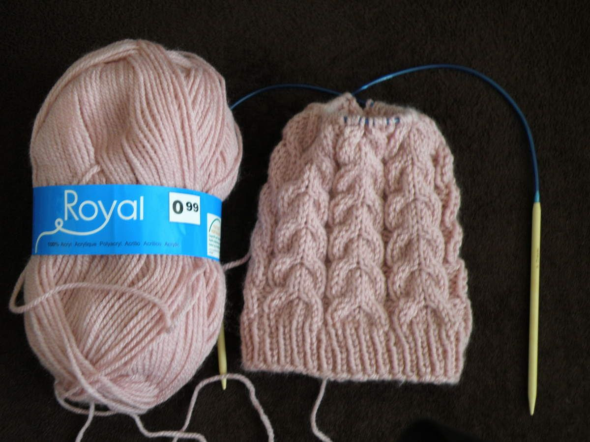Bonnet Torsades Bebe 3 6 Mois Mes Tricots Et Astuces