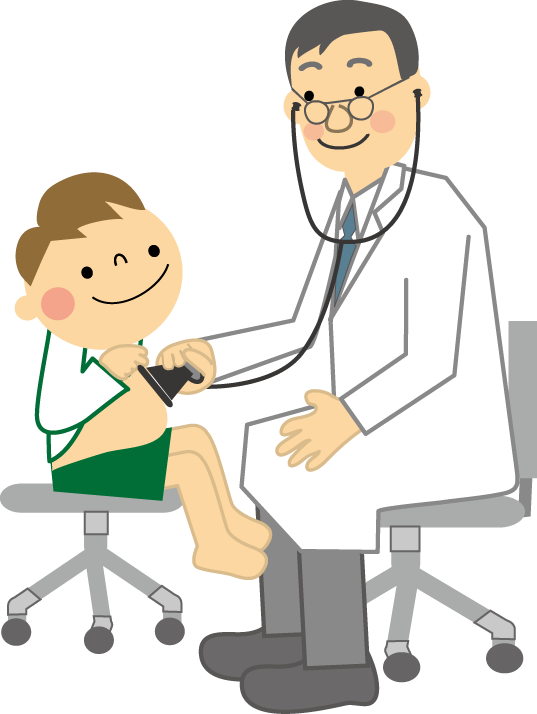 学校 健康診断のイラスト 無料イラスト フリー素材