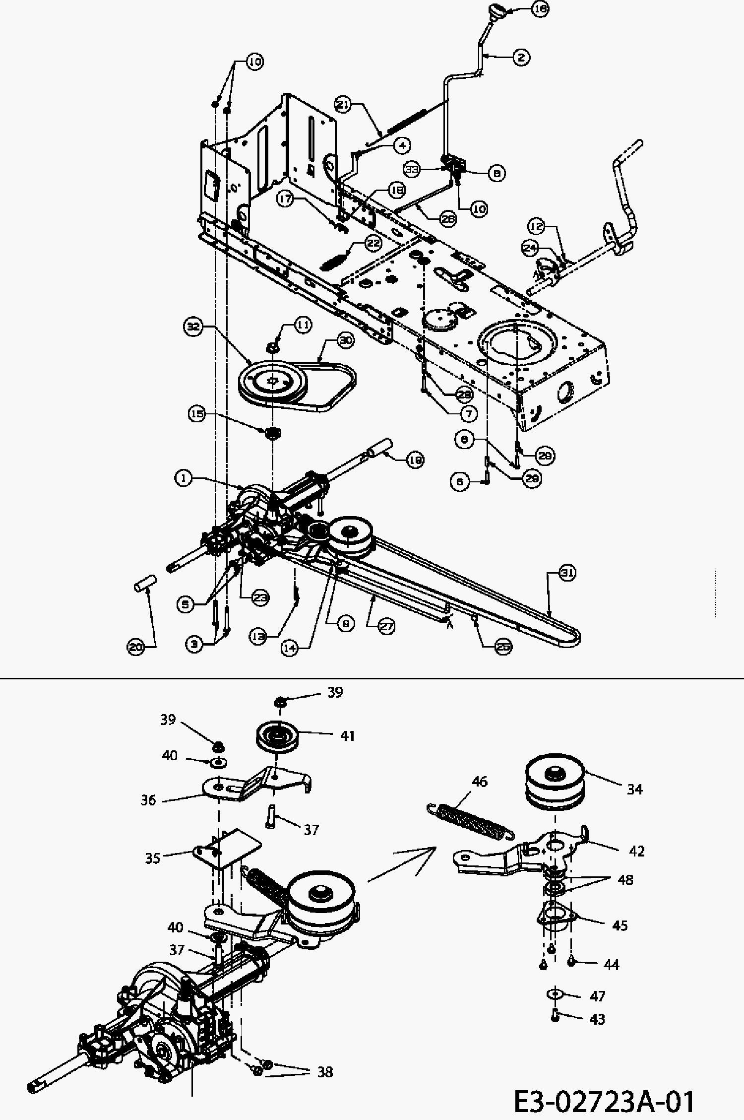 HELP PLEASE Drive Belt Simplicity ZT1644 Hydro | My Tractor Forum