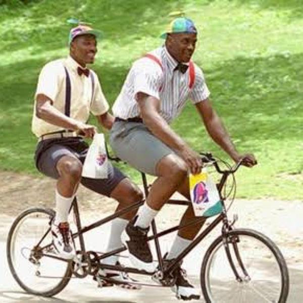 兄ちゃん 自転車を漕ぐと進むのは何で ふりかけをかけるとご飯が進むのと一緒さ さすが兄ちゃん 自転車へのボケ ボケて Bokete
