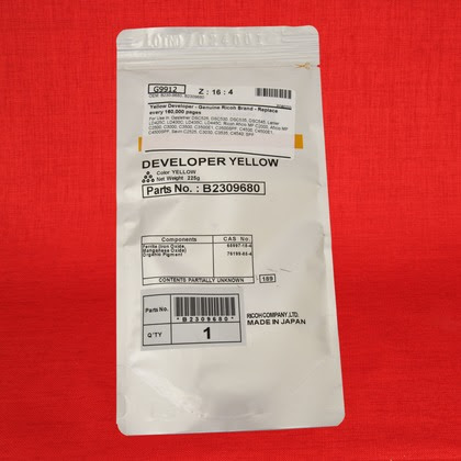 Developers - Ricoh Aficio MP C4500E1 Yellow Developer