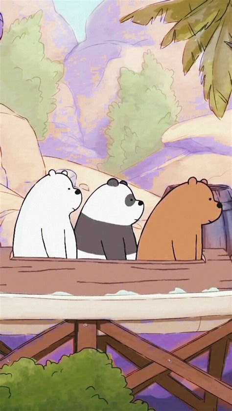 bare bears animasi tumblr bears webarebears purpl