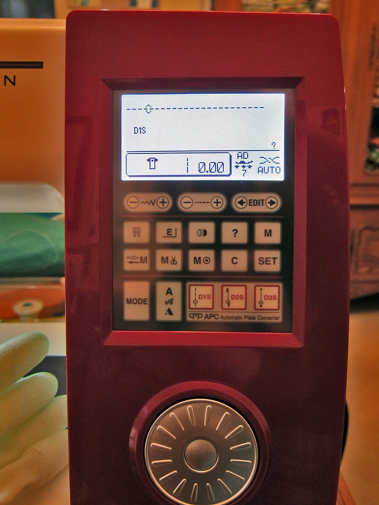 Janome Horizon FMQ settings