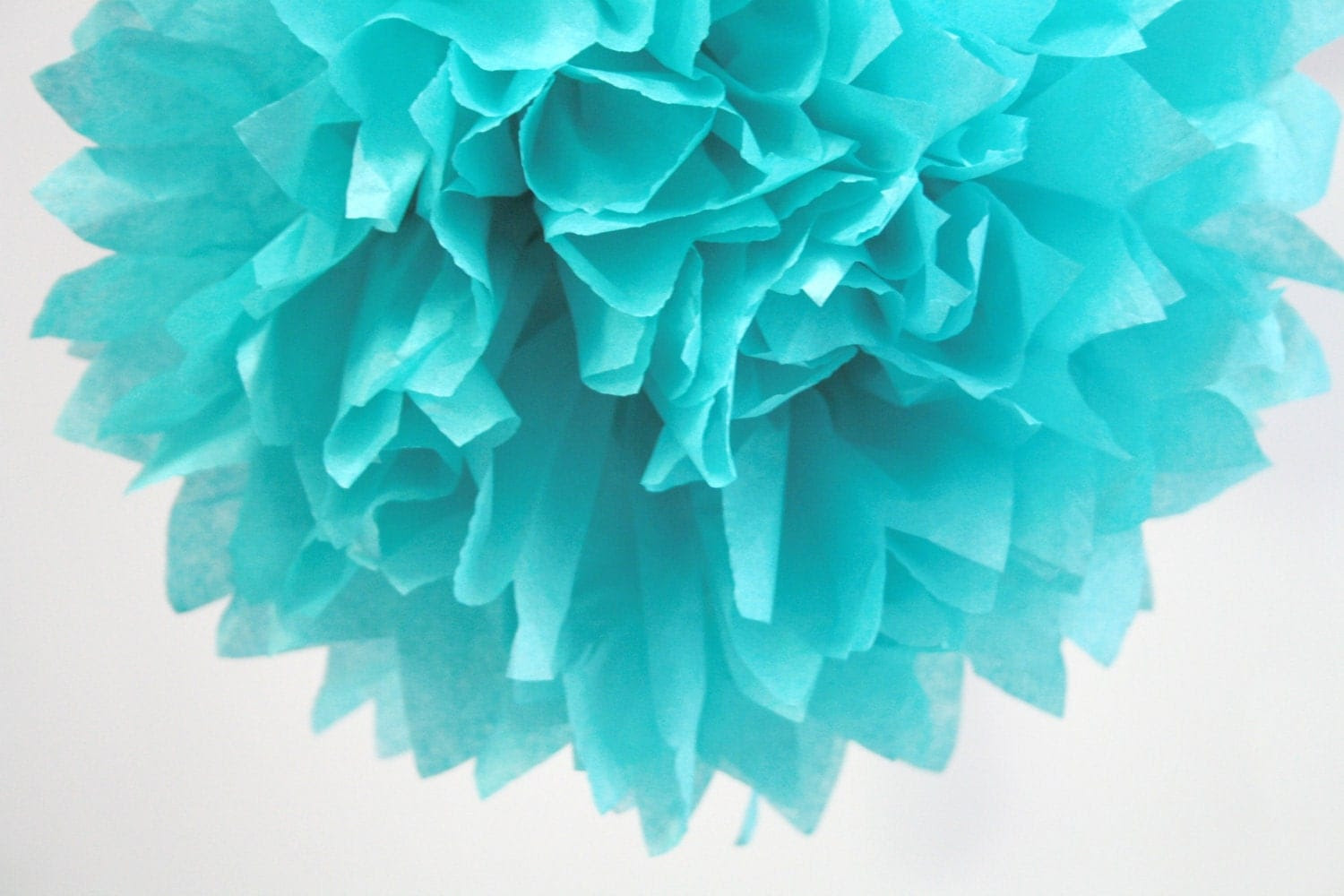 Lagoon 1 Pom tissue paper flower kit by pomtree on Etsy