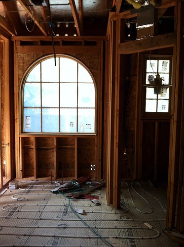 Windows going in!  Woohoo! by Donna & Andrew