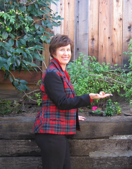 Plaid jacket on me2