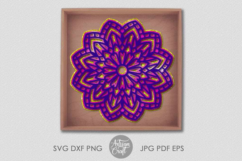 Download Layered Mandala Svg So Fontsy