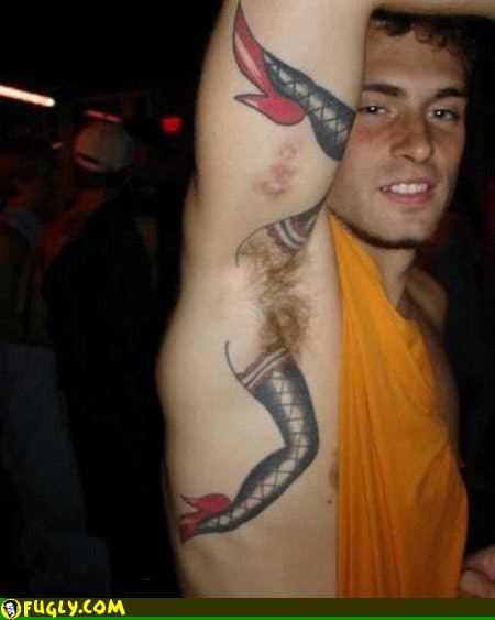 Brief Follow up re: From the poorly executed tattoo files, Iron Man Edition