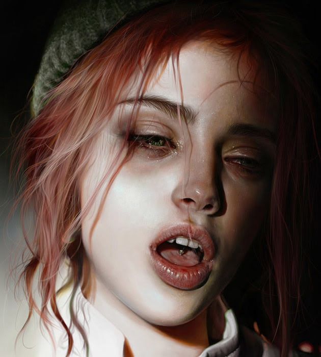 strunk 25 Beautiful realistic digital art portraits