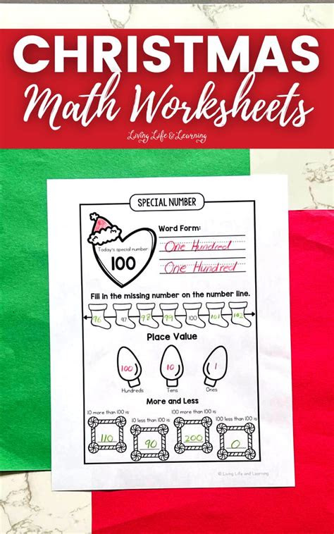  christmas math worksheets