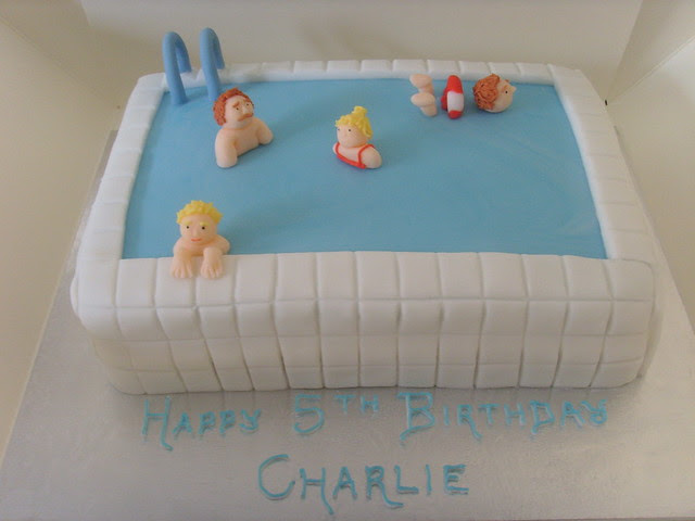 Swimming Pool Cake