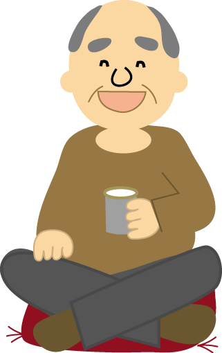 おじいさん 老人 お年寄り のイラスト 無料イラスト フリー素材