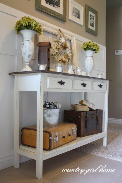 5 Great DIY Entry Tables With Tutorials