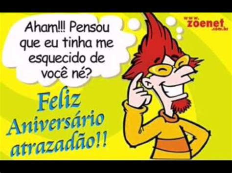 Frases Feliz Aniversario Atrasado Engraçado