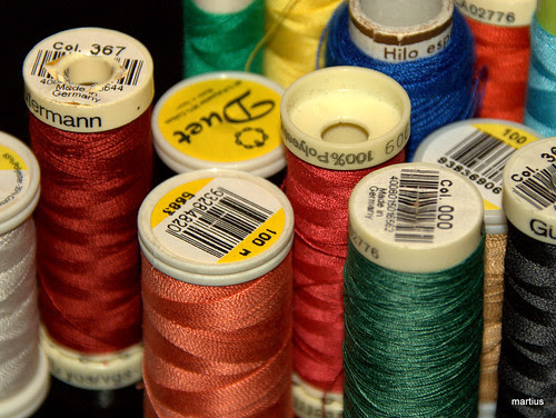hilos de colores