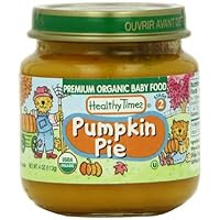 Healthy Times Organic Baby Food, Pumpkin Pie, 4-Ounce Jars