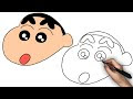 コレクション 書き方 クレヨン しんちゃん イラスト かわいい 219364