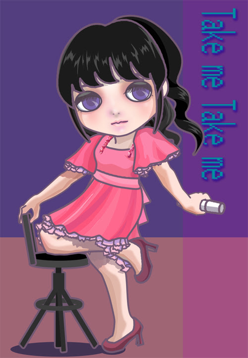 Star Rainbow Perfume イラスト Take Me Take Meブラ子さん風